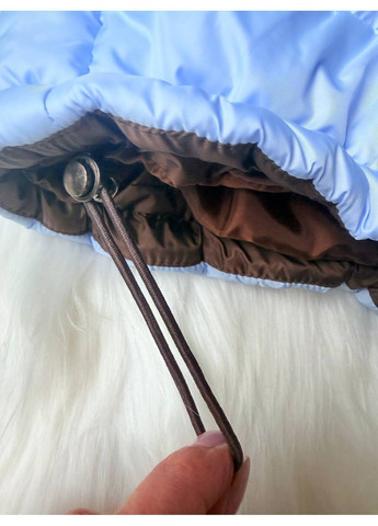 Голубая демисезонная куртка женская No Brand