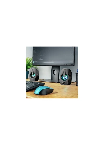 Акустична система (22948) Trust Gemi RGB black USB (275091765)