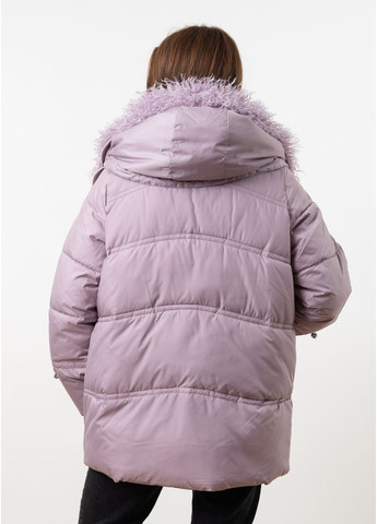 Сиреневый зимний Пуховик Mishele