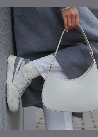 Белые кеды низкие, цвет белый Estro