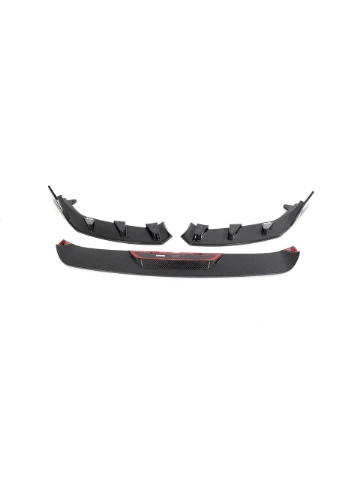 Накладка на передний бампер Lip V2 (для G87, Карбон) для 2 серия G42 2021-гг BMW (392163112)