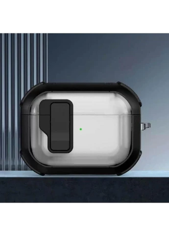 Футляр протиударний Locking Button для навушників Airpods Pro No Brand (388434625)