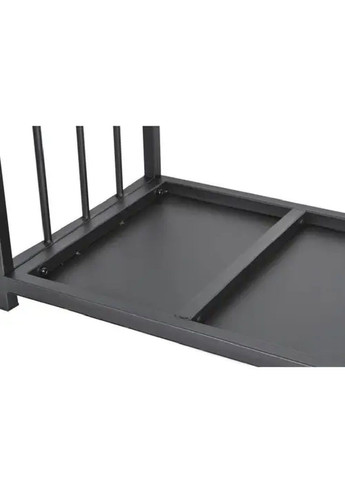 Кошик підставка стійка дровниця тримач органайзер для зберігання дров 50,5х37х50 см (478087-Prob) Чорна Unbranded (302467611)