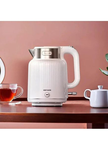 Електрочайник-термос MG-508 1.7 л білий Magio (364835724)