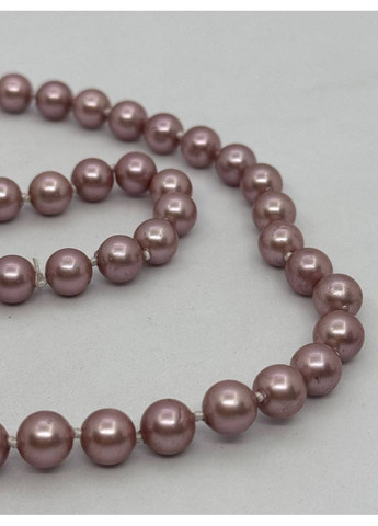 Ожерелье из жемчуга Майорка 8 мм 45 см Розовый No Brand (363829852)