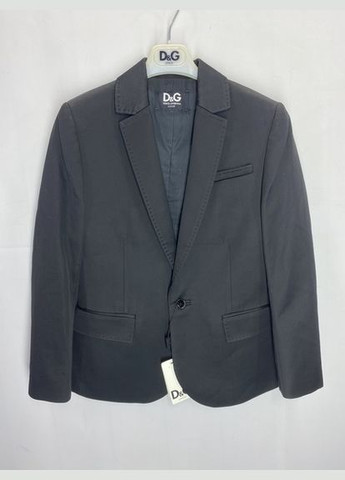 Черный демисезонный костюм брючный D&G