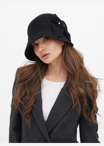 Жіночий капелюх "Вероніка", сірий — стримана елегантність і класичний стиль VECONS Шляпка (319836285)