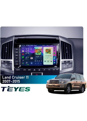 Штатная магнитола CC4 2K 8+128 Gb Toyota Land Cruiser 11 200 (F2) 2007-2015 (C) 9" (L3) Teyes (378930516)