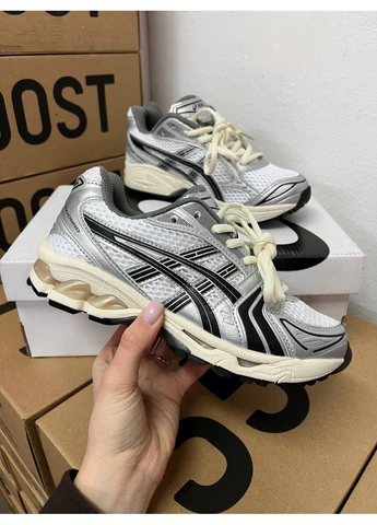 Чорні Осінні кросівки чоловічі asics gel-kayano 14 black silver асікс гель каяно 14 No Brand