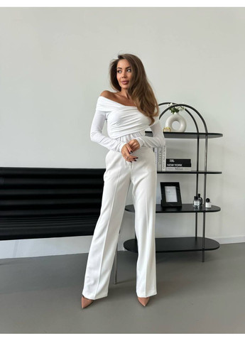 Жіночий лонгслів зі спущеними плечима Osoblyva (368536796)