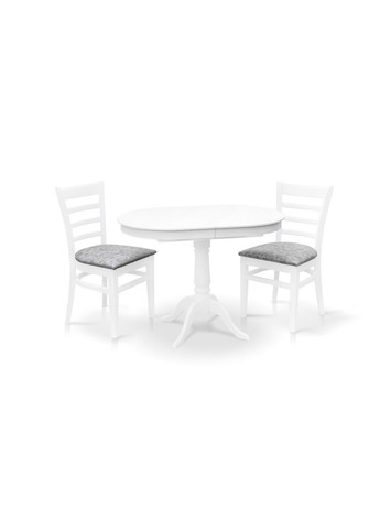 Стіл-трансформер кухонний розкладний Анжеліка Білий/Ваніль 873995-02 873995 Comfort Line (366666116)