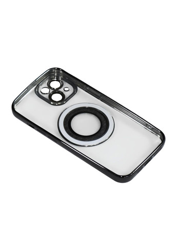 Магнитный чехол XON PhoneCase Magnetic для iPhone 14 (PCMC1114100B 7911) Черный/Прозрачный XON E-Tech (322720533)