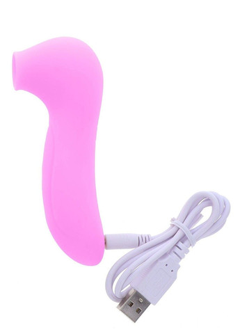 Вакуумный стимулятор клитора, силиконовый, розовый Toy Joy (289783439)