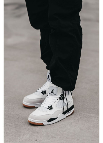 Белые демисезонные кроссовки мужские No Brand