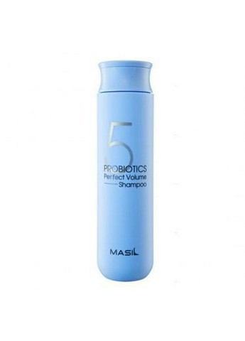 Шампунь безсульфатний для об'єму волосся з пробіотиками 5 probiotics perfect volume shampoo MASIL (282590323)