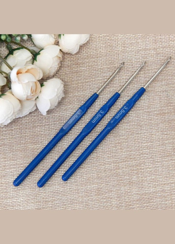 Крючок для вязания с пластиковой ручкой, металл, 3,5 мм No Brand (345734277)