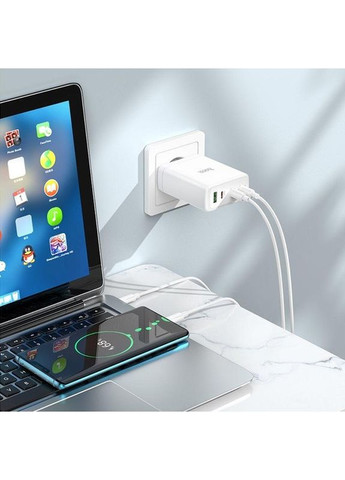 Зарядний пристрій N31 4 порти 100W + кабель Hoco (370778554)