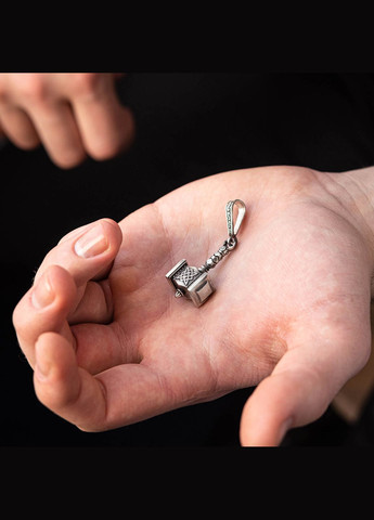 Срібний кулон Молот Сварога 218 Oniks (264644389)