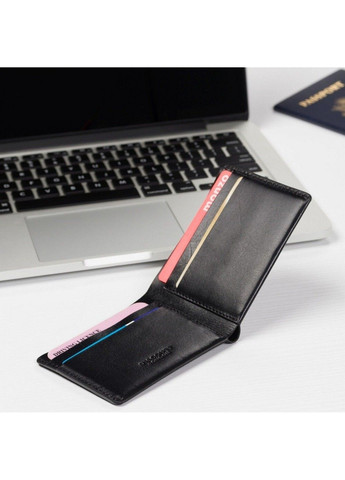 Шкіряне портмоне RW49 Dollar (Black) Visconti (323459402)