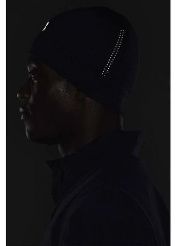 Мужская шапка UA спортивная компрессионная черного цвета размер one size Under Armour Storm Launch Beanie (372044256)