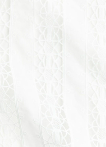 Білий кежуал сукня H&M з орнаментом