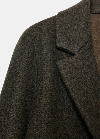 Темно-коричневе демісезонне Пальто Zara