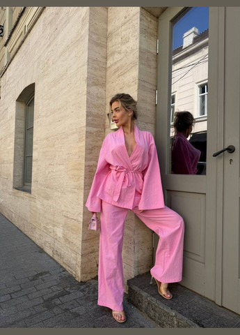 Женский костюм Лен No Brand (341279840)