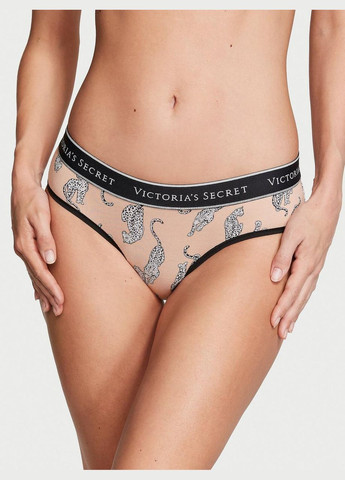 Жіночі трусики Logo Cotton Hiphugger XS тигрові Victoria's Secret (286761223)