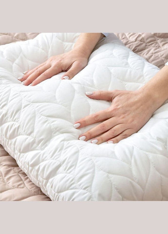 Набор подушек 2 шт 50×70 Breeze стеганый чехол с молнией, искусственный пух, гипоаллергенная подушка IDEIA (330641207)