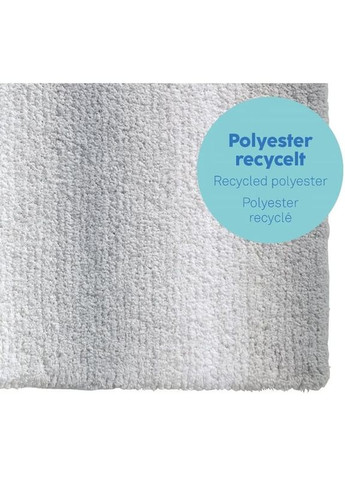 Коврик для ванной Ombre 100 х 60 х 3.7 см Rock Gray (23574) Kela (323108890)