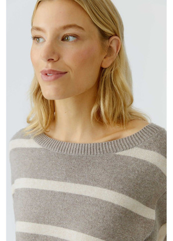 Коричневый демисезонный женский джемпер коричневый джемпер Oui