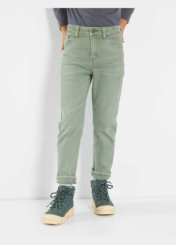 Светло-зеленые джинси skinny демисезон,бледно-зеленый, Kiabi