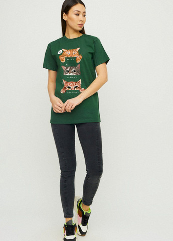 Футболка Boyfriend / air print / YAPPI - (252385940)