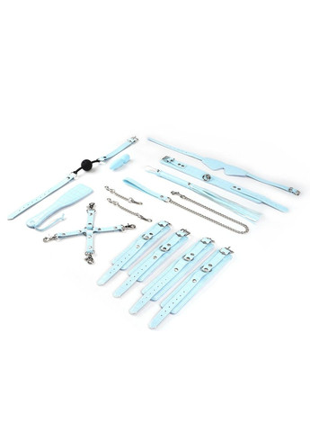 БДСМ-набор для начинающих Macaron 9pcs Bondage Kit-Mint, 9 предметов, мини-ванд Liebe Seele (339865839)