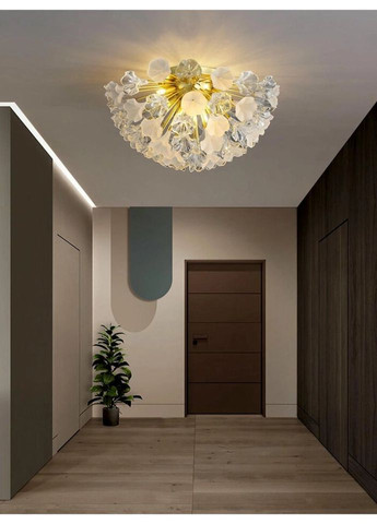 Люстра потолочная на 8 лампочек 26752 Латунь 35х60х60 см. Sunnysky (324396089)