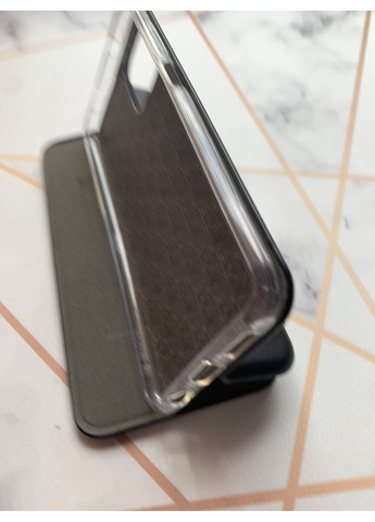 Чохол-книжка чорний з малюнком на Xiaomi Redmi Note 10 / Note 10s Куромі (принт 390) Creative (360668960)