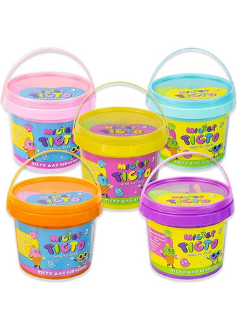 Набір для творчості Містер тісто у відрі, 13 кольорів () Strateg 41005 (335973369)