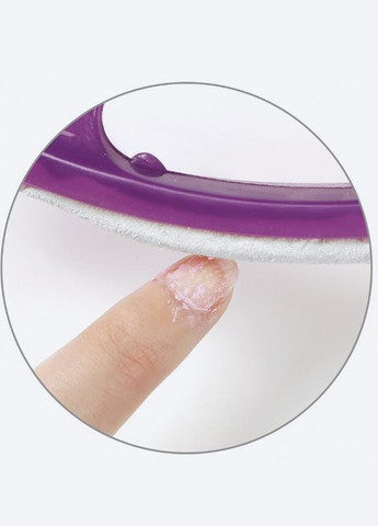 Баф рожевий для пудри японського еко-манікюру замшевий 1 шт Magic Girl (303635556)