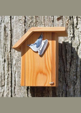 Скворечник садовый из дерева Коэль сиена (СКВ-006005) No Brand (328605332)