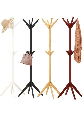 Стойка вешалка для одежды из дерева Видин капучино (СВГ-001809) No Brand (328076992)