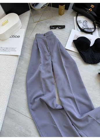 Брюки 723 Палаццо,костюмка премиум качества Україна (370529207)