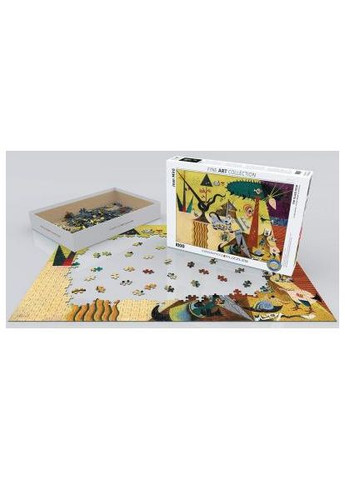 Пазл Оброблена земля Жоан Міро 1000 елементів (6000-0858) Eurographics Возделанная земля. Жоан Миро, 1000 элементов (366153963)