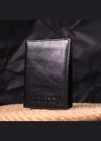 Шкіряна обкладинка на військовий квиток Слава ЗСУ 16745 Чорна Grande Pelle (297129790)