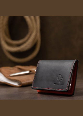 Шкіряна вінтажна обкладинка для прав GRANDE PELLE чорна (sku_11535) No Brand (327819287)