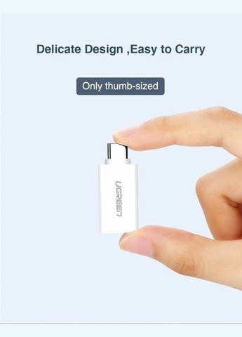 Перехідник-адаптер US173 OTG Type-C — USB-A 3.0 (30155) Ugreen (294754421)