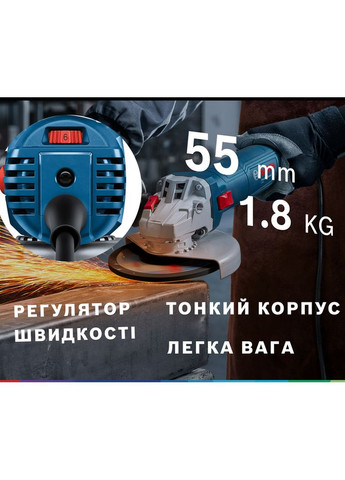 Шлифмашина угловая GWS 750S (0.601.394.121) Bosch (360412947)