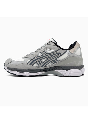Белые демисезонные кроссовки мужские Asics Gel NYC 'White Steel Grey' Gore-Tex | Асікс Гель-НЮК