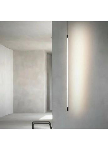 Люстра світлодіодна підвісна LED світильник для квартири на стелю ледве 27104 Чорний 112-280х6х6 см. Sunnysky (324396268)