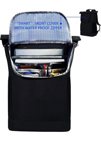 Офисный рюкзак с отделением для ноутбука 15,6 Roll Top Kroser (356452044)