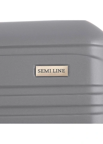 Чемодан ABS 28" Светло-серый Гигант 101 л Semi Line (393514467)